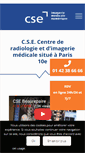 Mobile Screenshot of cse-radiologie.fr